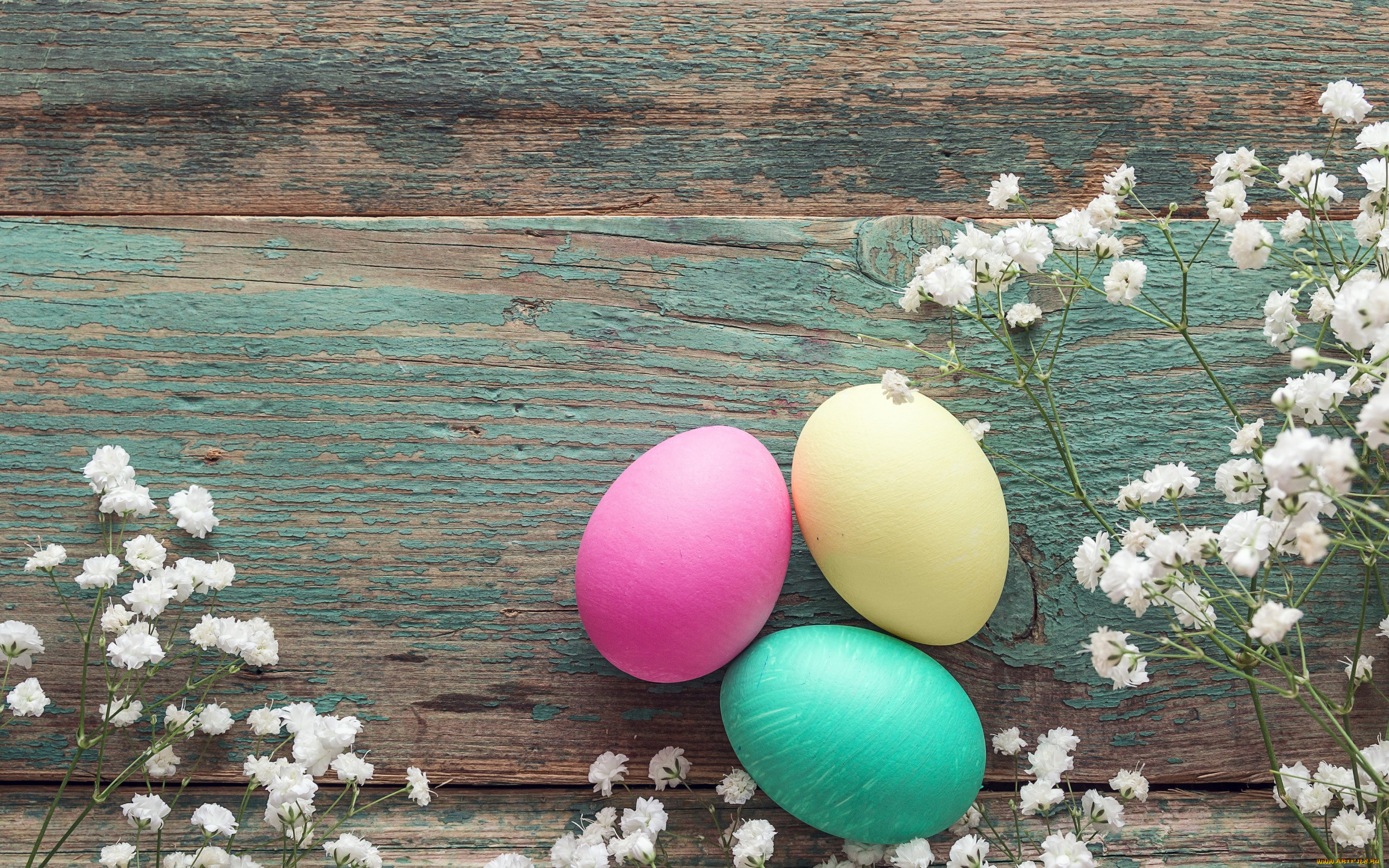 , , , eggs, spring, happy, flowers, , , easter, wood, decoration, 